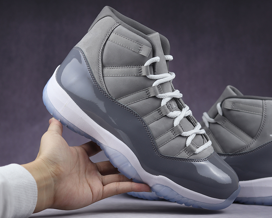 Authentic Jumpman 11 Retro Cool Grey Basketball Shoes Medium Gray White 2010 GS Outdoor Sports Sneakers With Original Box, #1
Authentic Jumpman 11 Retro Cool Grey Basketball Shoes Medium Gray White 2010 GS Outdoor Sports Sneakers With Original Box, #1