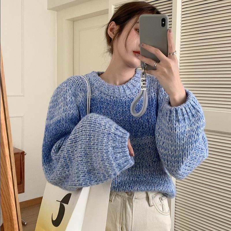 Women's Sweaters Tops Women 2021 Autumn Winter Harajuku Korean Fashion Personality Vintage Sweet Gradient Color Knitted Sweater Clothing, Green
Women's Sweaters Tops Women 2021 Autumn Winter Harajuku Korean Fashion Personality Vintage Sweet Gradient Color Knitted Sweater Clothing, Green