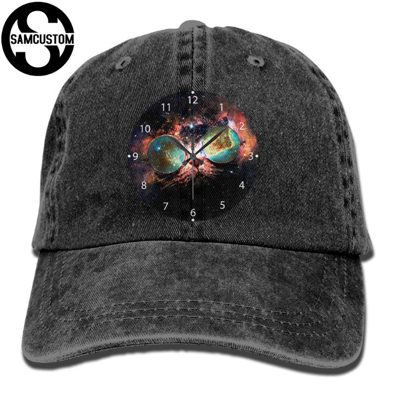 Cloches SAMCUSTOM Space Schedule 3D Creative Personality Washed Denim Hats Autumn Summer Men Women Golf Sunblock Hockey Caps, White
Cloches SAMCUSTOM Space Schedule 3D Creative Personality Washed Denim Hats Autumn Summer Men Women Golf Sunblock Hockey Caps, White