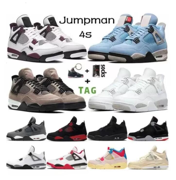 30Color Top Jumpman 4 Men Basketball Shoes Sail Fire Red 4s Travis Bred Starfish Undefeated Black Cat Scotts Obsidian UNC Fearless Women Sneakers 40-45, A425
30Color Top Jumpman 4 Men Basketball Shoes Sail Fire Red 4s Travis Bred Starfish Undefeated Black Cat Scotts Obsidian UNC Fearless Women Sneakers 40-45, A425
