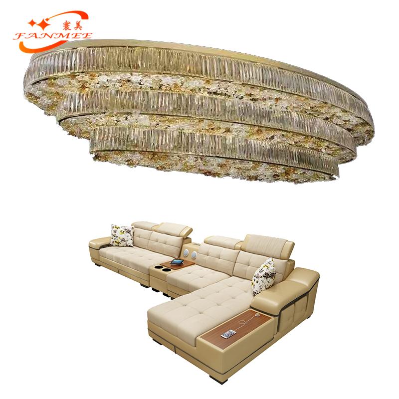 Big Modern Crystal Ceiling Light El Restaurant Lamp LED Flush Mount Cristal Lighting Lustre De Lights
Big Modern Crystal Ceiling Light El Restaurant Lamp LED Flush Mount Cristal Lighting Lustre De Lights