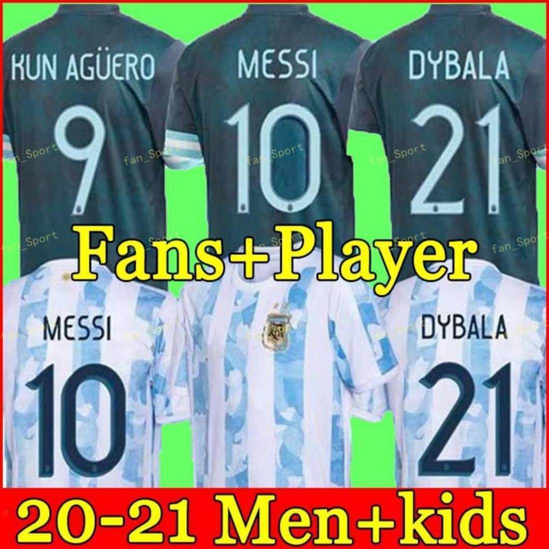 Argentina soccer Jersey Fans and player version 2021 Copa america MESSI DYBALA AGUERO football shirt Men + Kids kit sets uniforms 20 21, Adult away
Argentina soccer Jersey Fans and player version 2021 Copa america MESSI DYBALA AGUERO football shirt Men + Kids kit sets uniforms 20 21, Adult away