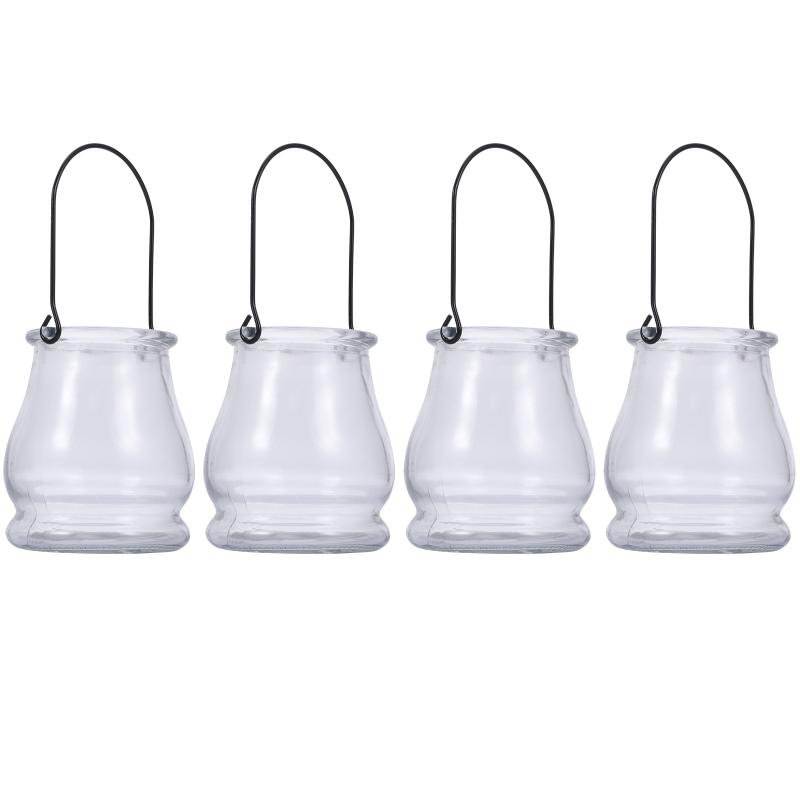Candle Holders 4Pcs Nordic Style Glass Vase Hydroponic Container Flower Planting Storage
Candle Holders 4Pcs Nordic Style Glass Vase Hydroponic Container Flower Planting Storage