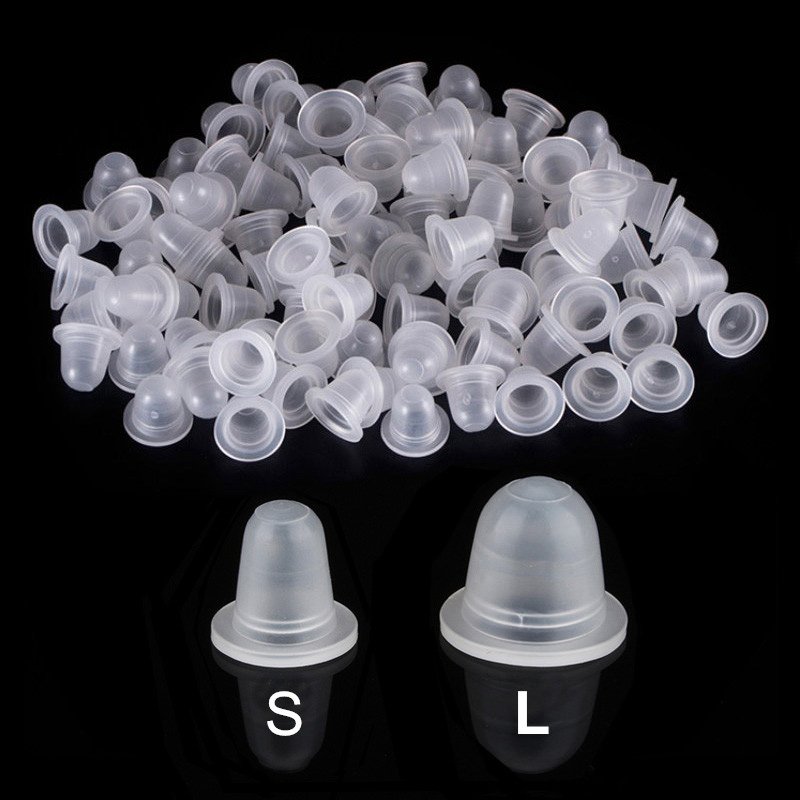 100Pcs Disposable Tattoo Ink Cup Mini Small Large Size Silicone Permanent Tattoos Makeup Eyebrow Pigment Holder Container Caps
100Pcs Disposable Tattoo Ink Cup Mini Small Large Size Silicone Permanent Tattoos Makeup Eyebrow Pigment Holder Container Caps