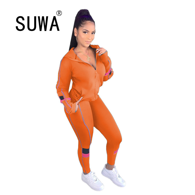 Women's Clothing Set Spring Clothes Long Sleeve Jacket Top + High Waist Joggers Legging Pants Tracksuit 2 Piece Women 210525, Green
Women's Clothing Set Spring Clothes Long Sleeve Jacket Top + High Waist Joggers Legging Pants Tracksuit 2 Piece Women 210525, Green