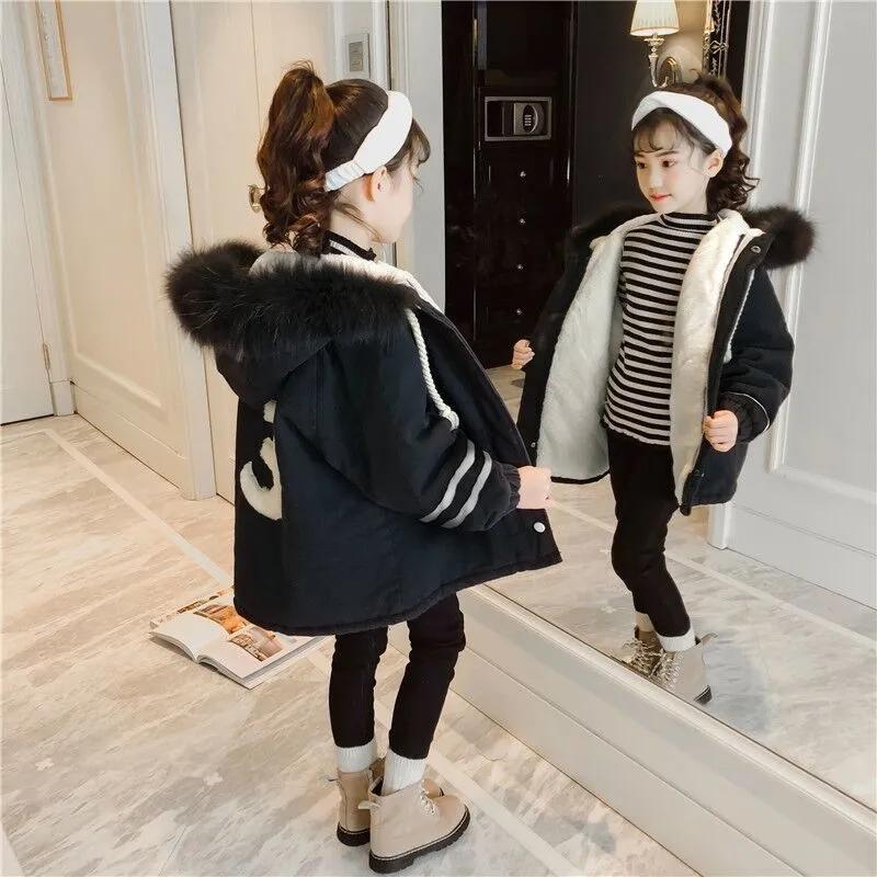 Down Coat Pretty Girls Fashion Elegant Hooded Jacket Teens Children Classic Fleece Lined Outwear Outdoor Windproof Kids Tops, Blue;gray
Down Coat Pretty Girls Fashion Elegant Hooded Jacket Teens Children Classic Fleece Lined Outwear Outdoor Windproof Kids Tops, Blue;gray