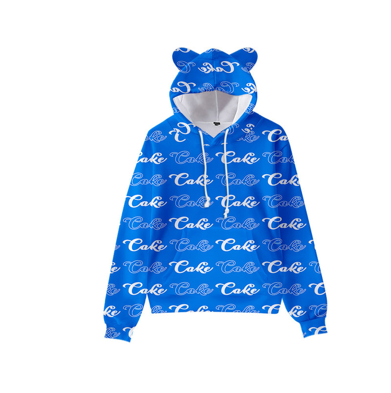 Cat ears design cute boy girl clothes hooded 3D printing hooded sweater tops autumn early winter ears hooded pullover, Black
Cat ears design cute boy girl clothes hooded 3D printing hooded sweater tops autumn early winter ears hooded pullover, Black