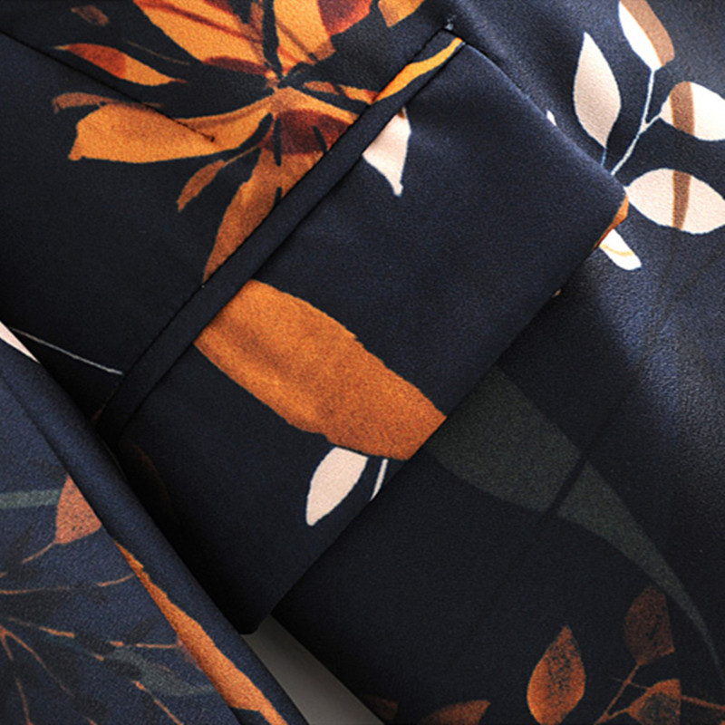 beauty Fashion Office Lady Blazer Women Printed Sunscreen Casual Loose Suit Jacket Spring Autumn Outrware 210514