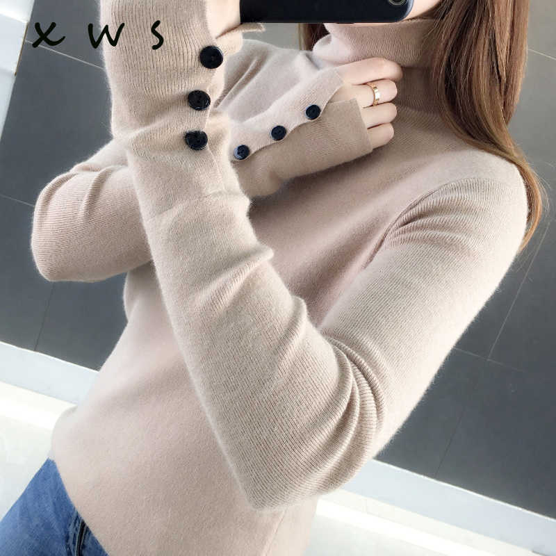 casual Autumn Winter Basic thick Sweater pullovers Women turtleneck Solid Knit Slim Pullover female Long Sleeve warm Sweater 210604, Yellow
casual Autumn Winter Basic thick Sweater pullovers Women turtleneck Solid Knit Slim Pullover female Long Sleeve warm Sweater 210604, Yellow