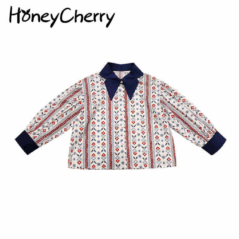 Girls' long-sleeved shirt spring children's clothing little girl retro floral shirt kids clothes 210701, Multi
Girls' long-sleeved shirt spring children's clothing little girl retro floral shirt kids clothes 210701, Multi