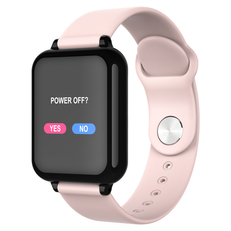 Multifonctionnellement B57 Smart Watch bracelet de montre imperméable Fitness Tracker Sport pour iOS Android Téléphone SmartWatch Fonctions de la