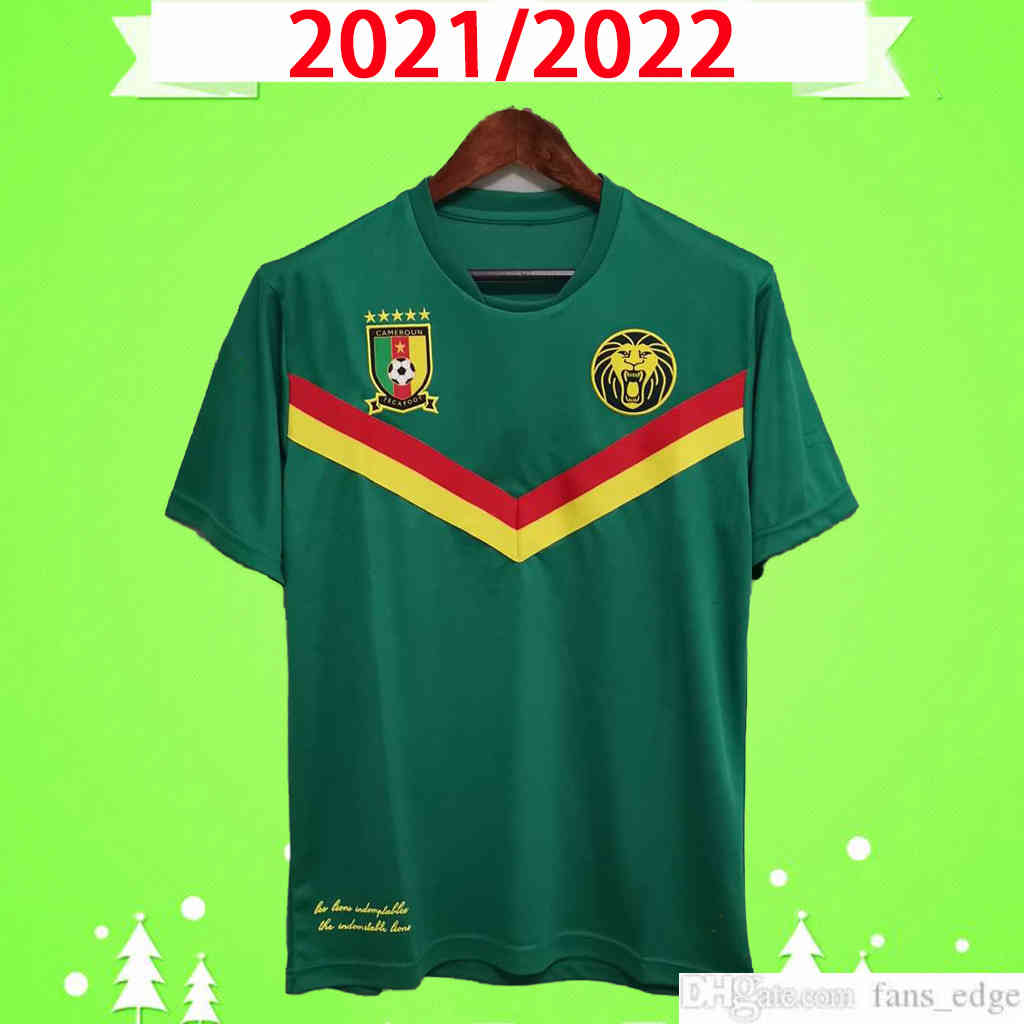 2021 Cameroon Five stars Home Soccer Jerseys 21 22 Toko Ekambi Bahoken Aboubakar Ngamaleu Bassogog Anguissa 2022 Football shirt top Uniform, Black;yellow
2021 Cameroon Five stars Home Soccer Jerseys 21 22 Toko Ekambi Bahoken Aboubakar Ngamaleu Bassogog Anguissa 2022 Football shirt top Uniform, Black;yellow