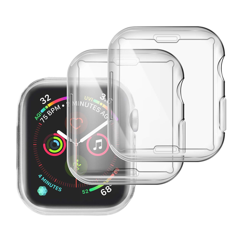 360 Full Body Transparent Clear Soft TPU Front Screen Protector Cases For Apple Watch Series 3 2 1 38MM 42MM iWatch 4/5 44MM 40MM
360 Full Body Transparent Clear Soft TPU Front Screen Protector Cases For Apple Watch Series 3 2 1 38MM 42MM iWatch 4/5 44MM 40MM