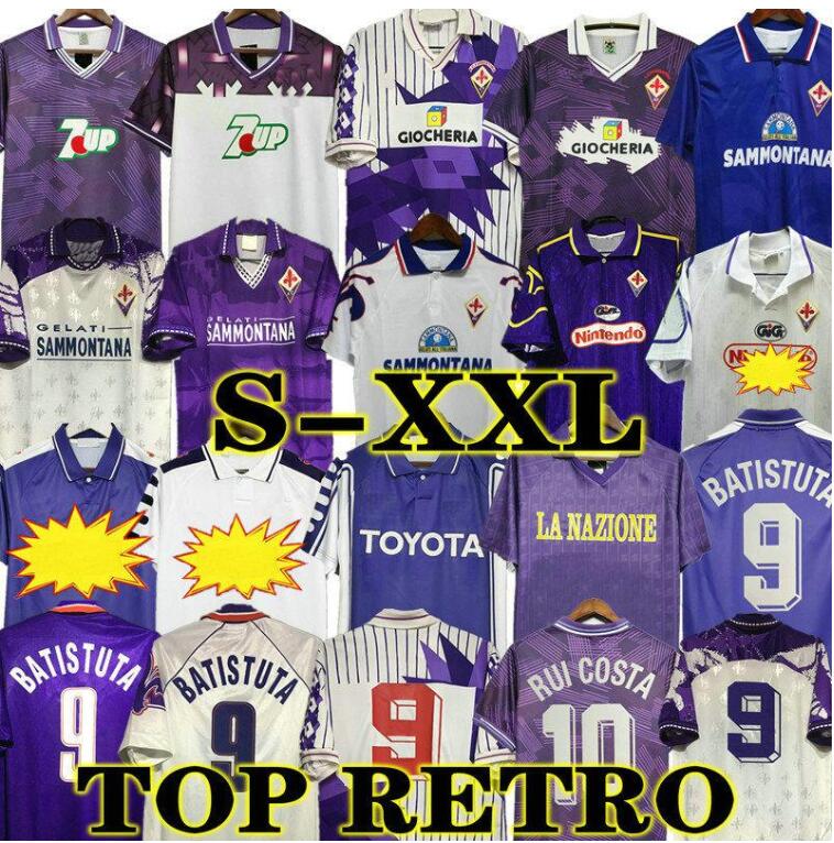 1998 1999 fiorentina retro soccer jerseys 9 batistuta 10 rui costa custom vintage 89 90 91 92 93 94 95 96 97 00 florence home football shirt, Black;yellow
1998 1999 fiorentina retro soccer jerseys 9 batistuta 10 rui costa custom vintage 89 90 91 92 93 94 95 96 97 00 florence home football shirt, Black;yellow