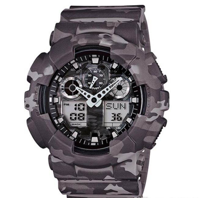 2021-Men's Sports Digital Watch, Sport reloj hombre Army Military Chronograph Watch Shock Resistant relogio masculino Leisure Time, Slivery;brown
2021-Men's Sports Digital Watch, Sport reloj hombre Army Military Chronograph Watch Shock Resistant relogio masculino Leisure Time, Slivery;brown