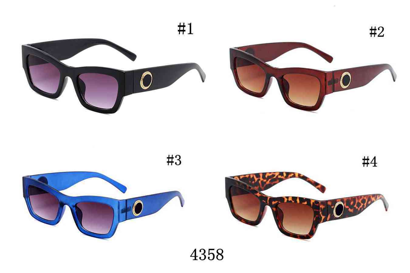 2019 New brand Classic retro sunglasses fashion sunglasses wild brand designer sunglasses for men and women Round Sun Glass 4358, White;black
2019 New brand Classic retro sunglasses fashion sunglasses wild brand designer sunglasses for men and women Round Sun Glass 4358, White;black