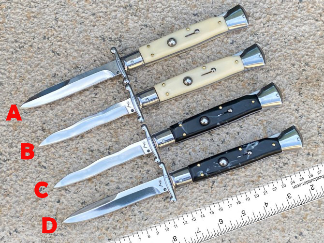 11 inch Italian mafia automatic knife EDC Tactical Survival Pocket Knife 440 Blade Alec material Handle Camping outdoor tool BM 3300 3310 3320 3400
11 inch Italian mafia automatic knife EDC Tactical Survival Pocket Knife 440 Blade Alec material Handle Camping outdoor tool BM 3300 3310 3320 3400