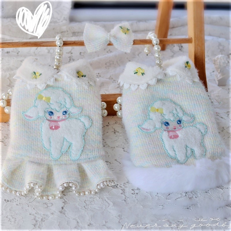 Handmade Winter Dog Apparel Coat Pet Clothes Sweater Cute Costume Couple Dress Thick Berber Fleece Lining Light Soft Warm For Walking, Coat dress
Handmade Winter Dog Apparel Coat Pet Clothes Sweater Cute Costume Couple Dress Thick Berber Fleece Lining Light Soft Warm For Walking, Coat dress