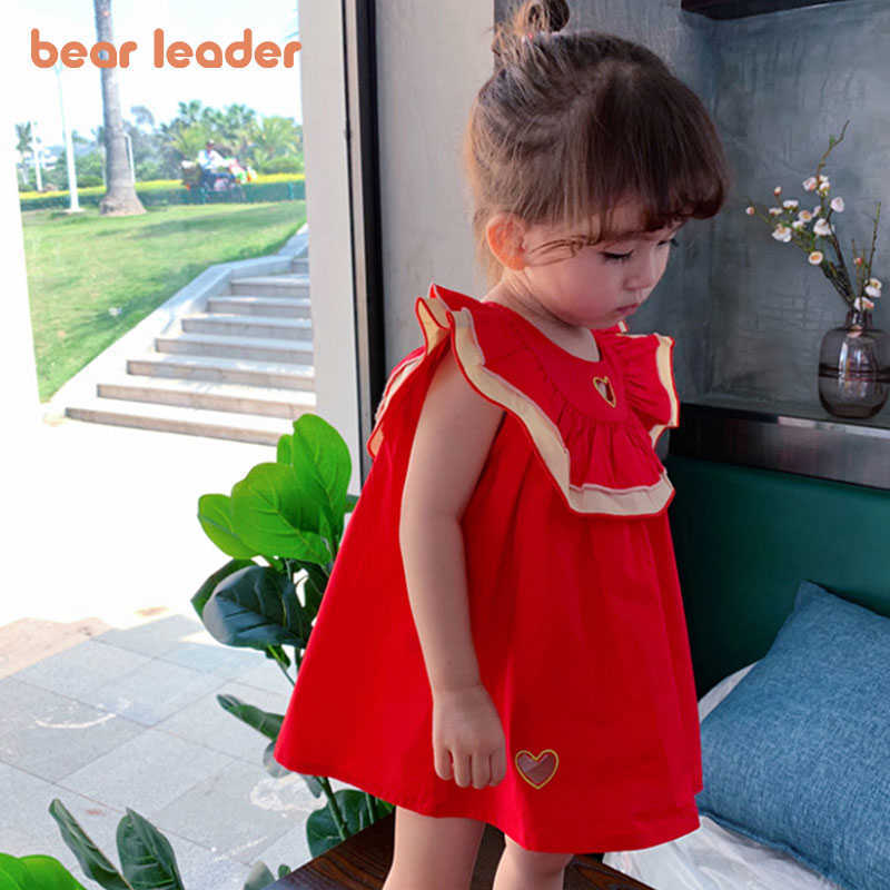 Bear Leader Kids Girls Princess Christmas Dresses Summer Baby Heart Hollow Vestidos Children Sleeveless Ruffles Costume 210708, Az2819red
Bear Leader Kids Girls Princess Christmas Dresses Summer Baby Heart Hollow Vestidos Children Sleeveless Ruffles Costume 210708, Az2819red