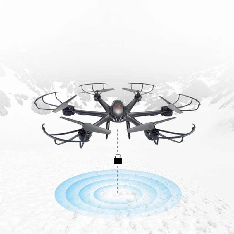 Parkten MJX X601H FPV Camera Drone RealTime Transmission RC Helicopter 2.4G 6-Axis Quadrocopte Headless Mode Drone toys for boys, Black 1 battery
Parkten MJX X601H FPV Camera Drone RealTime Transmission RC Helicopter 2.4G 6-Axis Quadrocopte Headless Mode Drone toys for boys, Black 1 battery