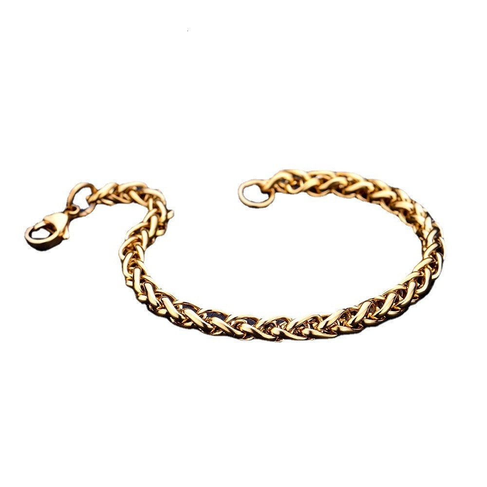 Hand catenary simple keel chain handmade women's men's general Bracelet alloy jewelry, Black
Hand catenary simple keel chain handmade women's men's general Bracelet alloy jewelry, Black