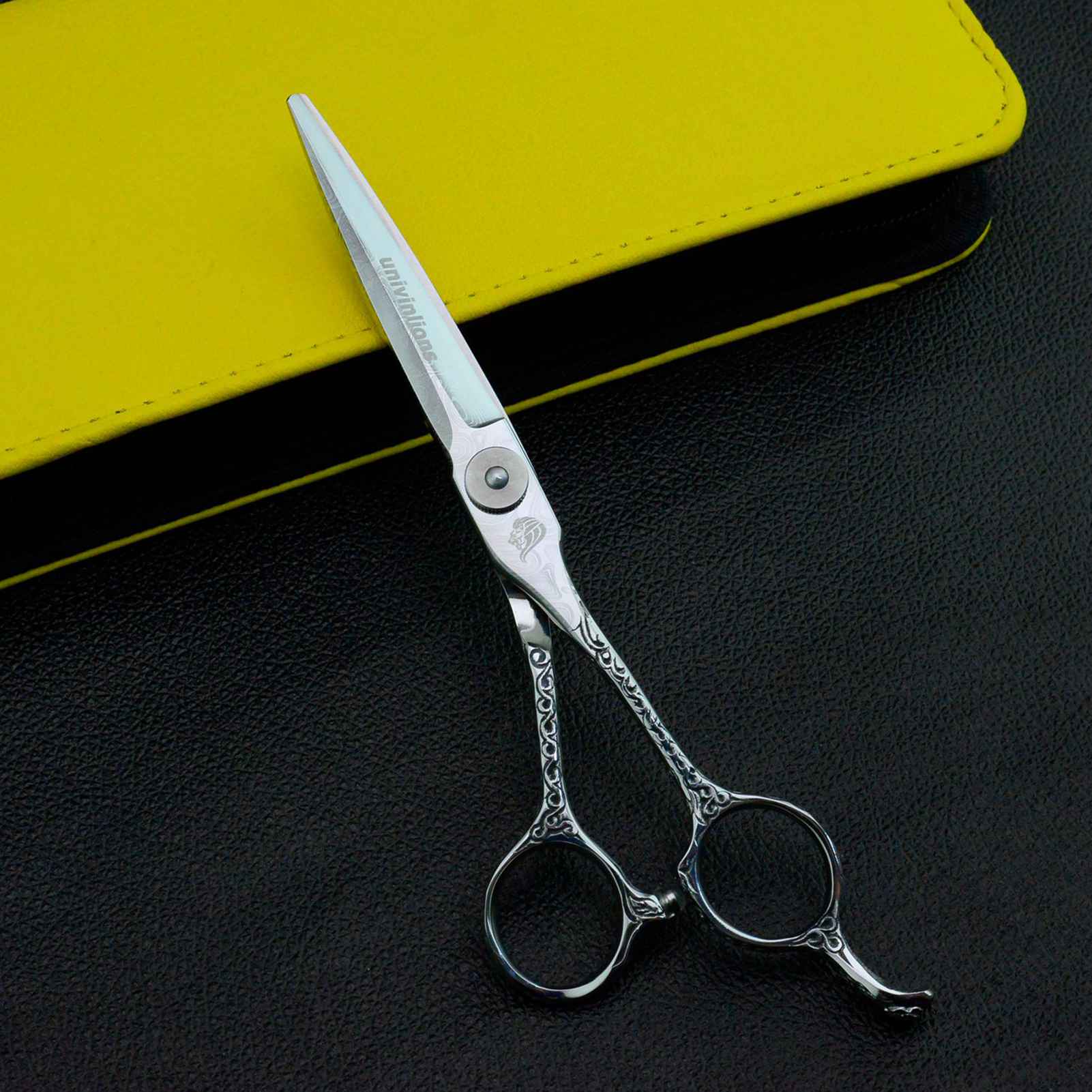 Univinlions 5.5" Hair Scissors Barber Accessories Professional Hairdressing Scissors Kit Hair Cutting Scissors Japanese Steel Barber Thinning Tools
Univinlions 5.5" Hair Scissors Barber Accessories Professional Hairdressing Scissors Kit Hair Cutting Scissors Japanese Steel Barber Thinning Tools