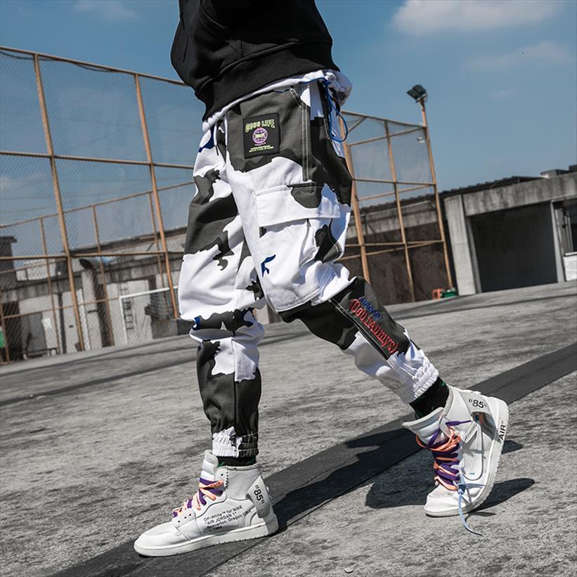 man jogger camouflage side pockets women pant loose style sweatpants fashion high street casual pants, Black
man jogger camouflage side pockets women pant loose style sweatpants fashion high street casual pants, Black