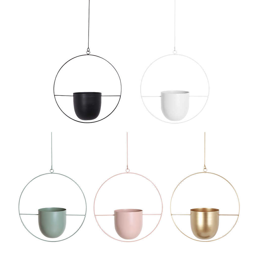 Nordic Hanging Metal Iron Plant Flower Pots Holder Garden Balcony Succulent Wall Mount Hanger Swinging Basket Bedroom Decoration 210615
Nordic Hanging Metal Iron Plant Flower Pots Holder Garden Balcony Succulent Wall Mount Hanger Swinging Basket Bedroom Decoration 210615