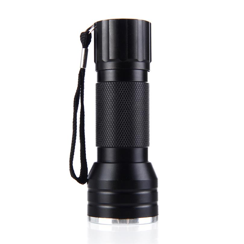 Mini 21 LED Blacklight Invisible Marker Flashlight UV Ultra Violet Torch Lamp Flashlights Lamps a02