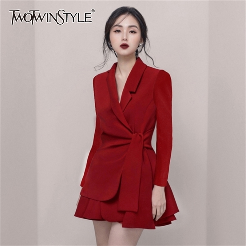 Lace Up Two Piece Sets For Women V Neck Long Sleevet Suit Skirts Minimalist Suits Female Autumn Fashion 210520, Black
Lace Up Two Piece Sets For Women V Neck Long Sleevet Suit Skirts Minimalist Suits Female Autumn Fashion 210520, Black