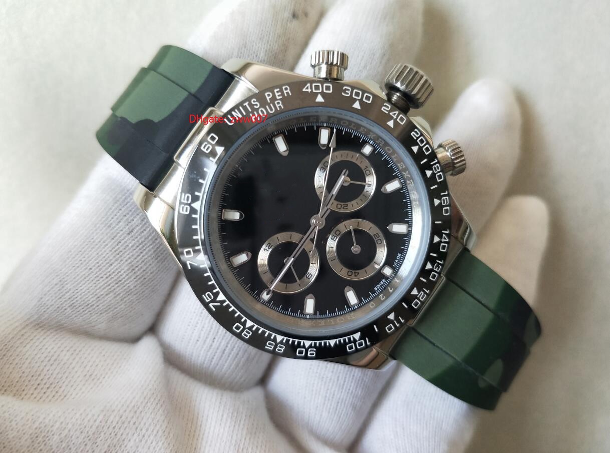 High Quality Sapphire Wristwatches 40mm 116518 black Ceramic Bezel Dial Automatic Mens Men's Watch Watches No Chronograph, Slivery;brown
High Quality Sapphire Wristwatches 40mm 116518 black Ceramic Bezel Dial Automatic Mens Men's Watch Watches No Chronograph, Slivery;brown