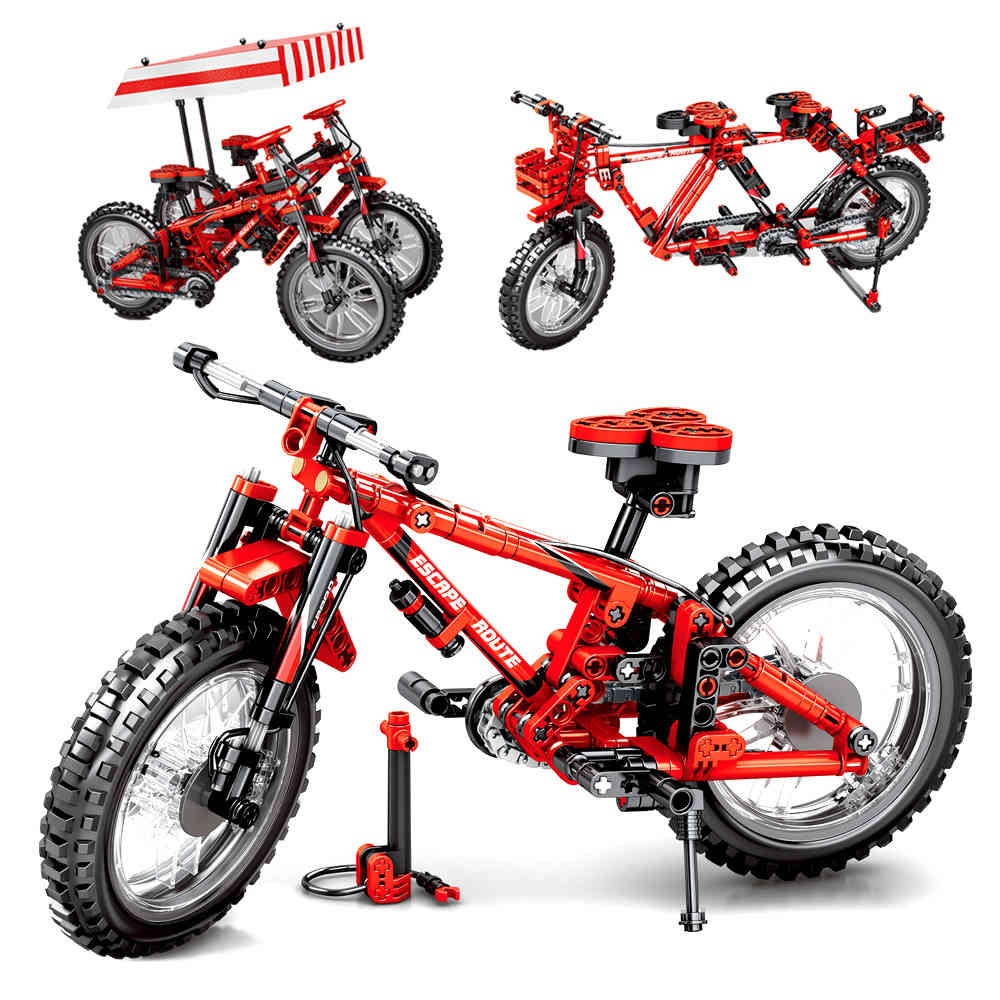 Technic Series Mountain Bike Building Blocks Toys Bicycles 2into1 Set Creator DIY Model Children Boys Assembly Gifts 1008
Technic Series Mountain Bike Building Blocks Toys Bicycles 2into1 Set Creator DIY Model Children Boys Assembly Gifts 1008