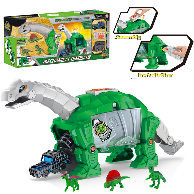 Dinosour Storage Carrier car for mechanical Dinosaurs includes mini dinosaur & car sound light toys juguetes zabawki for kids
Dinosour Storage Carrier car for mechanical Dinosaurs includes mini dinosaur & car sound light toys juguetes zabawki for kids