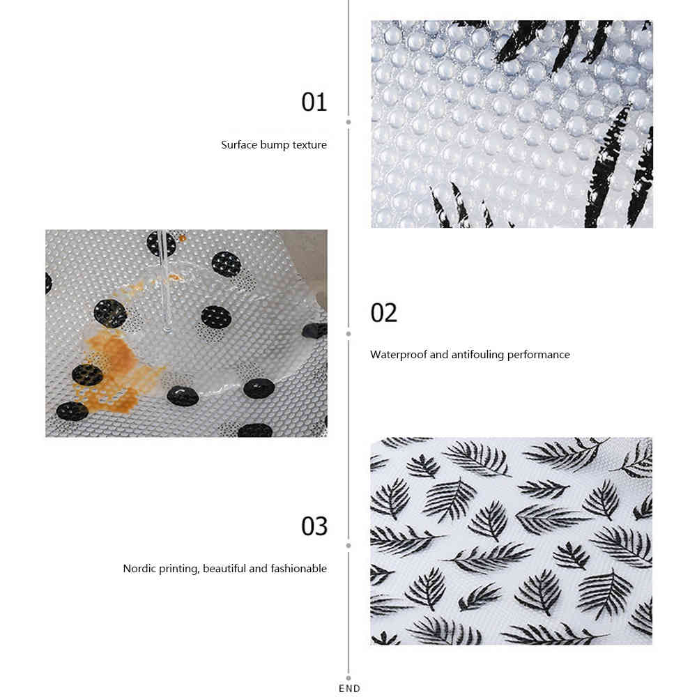 Reusable Shelf Cover Liners Cabinet Mat Drawer Mat Moisture-Proof Waterproof Dust Anti-Slip Fridge Kitchen Table Pad Paper