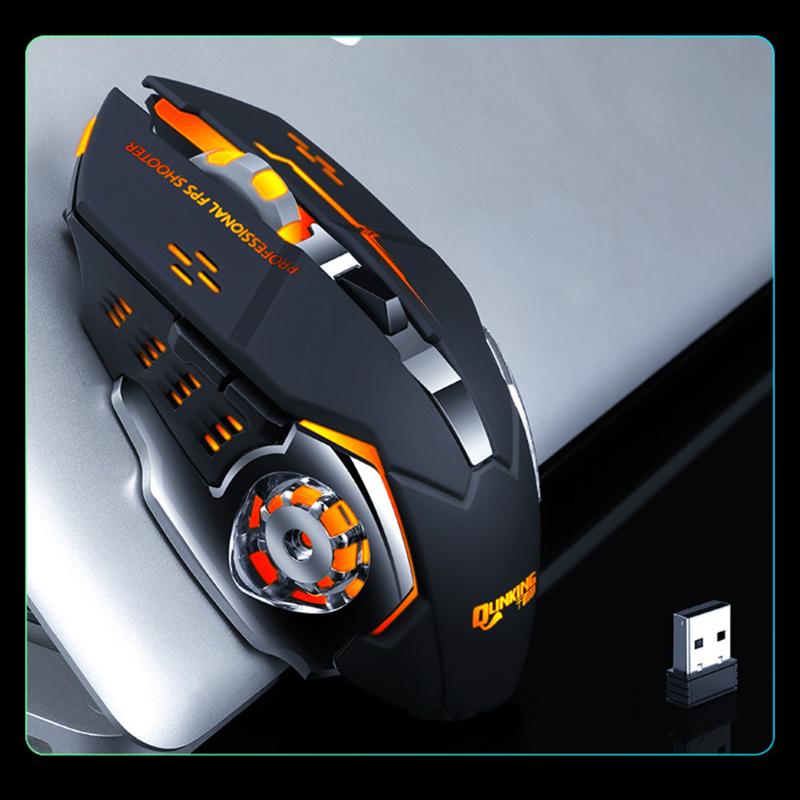 Adjustable Wireless Optical Gaming Mouse Cool Pro Gamer LED Computer Mice USB Receiver For Laptop PC 
Adjustable Wireless Optical Gaming Mouse Cool Pro Gamer LED Computer Mice USB Receiver For Laptop PC