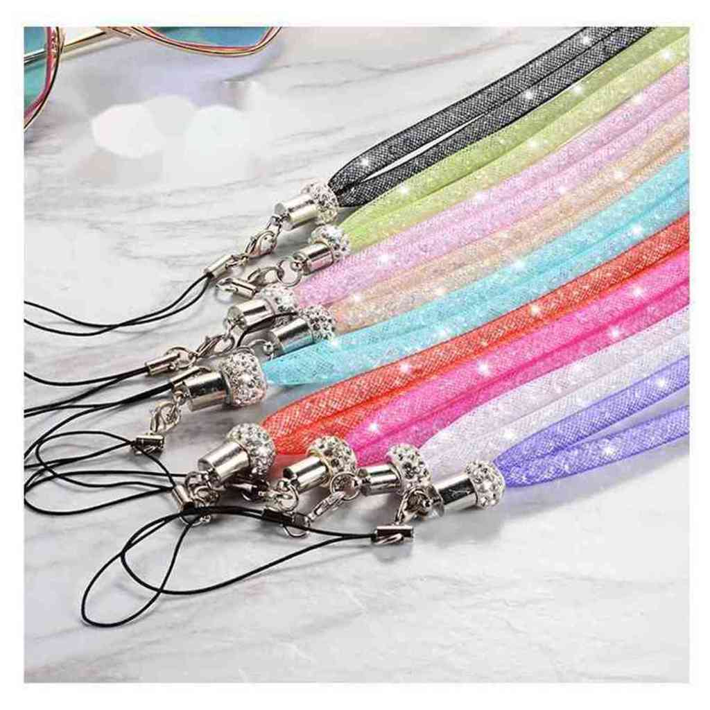 Children's Glitter Phone Hanging Rope Chain Portable Neck Ropes Detachable Cell Phone Strap Neck Lanyard Hang Rope for Mobile Phone Badge G70NX5F, Mixed colors note us
Children's Glitter Phone Hanging Rope Chain Portable Neck Ropes Detachable Cell Phone Strap Neck Lanyard Hang Rope for Mobile Phone Badge G70NX5F, Mixed colors note us