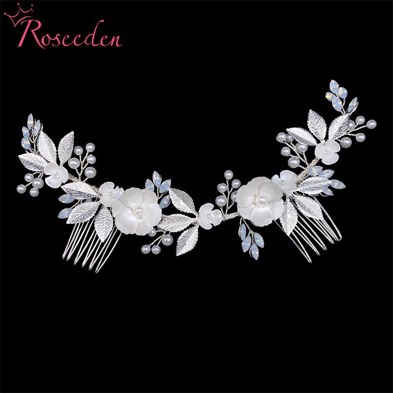 Hair Clips & Barrettes Bridal Wedding Accessories Opal Rhinestone Gold Bride Headpiece Leaves Combs RE4474, Golden;silver
Hair Clips & Barrettes Bridal Wedding Accessories Opal Rhinestone Gold Bride Headpiece Leaves Combs RE4474, Golden;silver