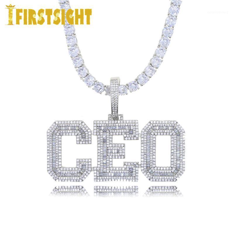 Chains Letter CEO Pendant Necklace 5mm Tennis Chain Iced Out Cubic Zirconia Sliver Color CZ Stone Choker Hip Hop For Men Women
Chains Letter CEO Pendant Necklace 5mm Tennis Chain Iced Out Cubic Zirconia Sliver Color CZ Stone Choker Hip Hop For Men Women