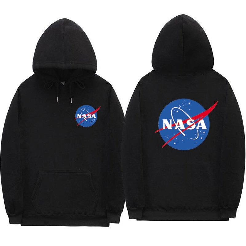 Men's women's NASA Hooded Sweater casual long sleeve men's letter printed sweater Sweatshirt, Black
Men's women's NASA Hooded Sweater casual long sleeve men's letter printed sweater Sweatshirt, Black