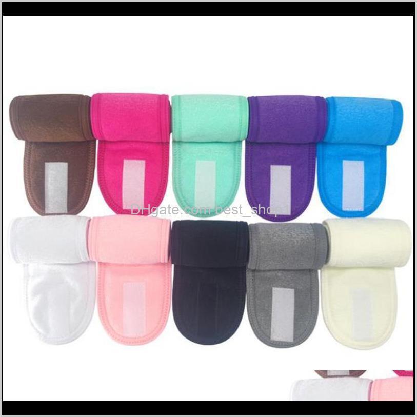 Baby, Kids & Maternity Drop Delivery 2021 Bath Shower Hairband Cosmetic Fabric Towel Makeup Wash Face Headband Soft Yoga Spa Women Headwrap G от DHgate WW