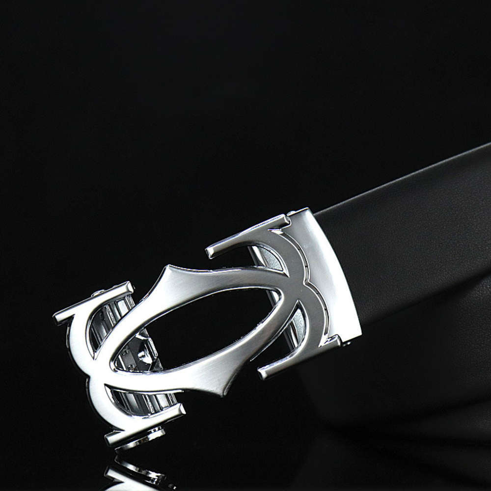 Belts New classic double-C automatic buckle head leather men's young and middle-aged leisure Korean trouser belt, Black;brown
Belts New classic double-C automatic buckle head leather men's young and middle-aged leisure Korean trouser belt, Black;brown