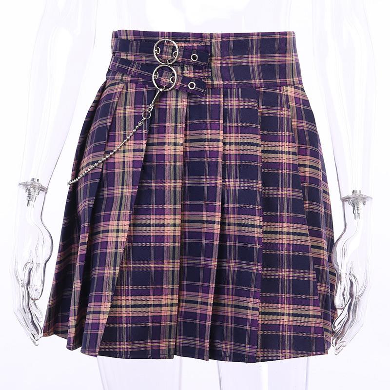 Girls JK Uniform Female Japanese School Uniforms Teenagers Suits Plaid Shirt Pleated Skirts Sailor Costumes Clothes For Women Women's Tracks