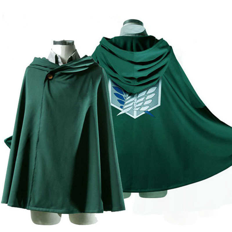 Anime Attack on Titan Levi Ackerman Cosplay Costume Set Wig Jacket Cloak Leather Harness Belt Apron Skirt Scouting Legion Cape Y0913