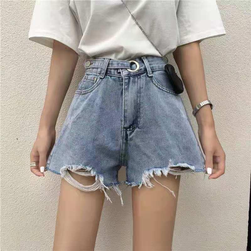 Women' Shorts Summer High Waist Button Hole Jeans Casual College Style Fashion Loose Wide Leg Wear, Black
Women' Shorts Summer High Waist Button Hole Jeans Casual College Style Fashion Loose Wide Leg Wear, Black