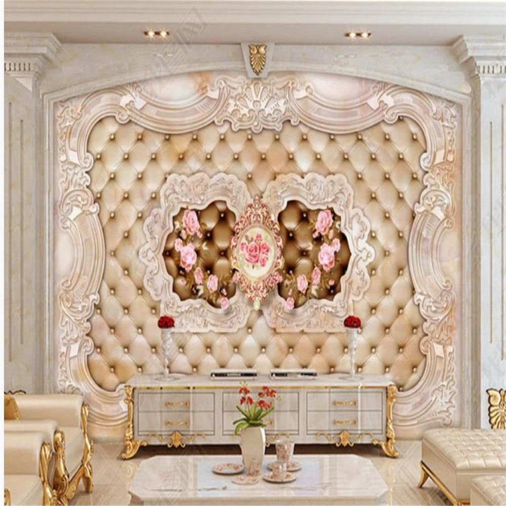 3d customized wallpaper stone grain marble wallpapers background wall