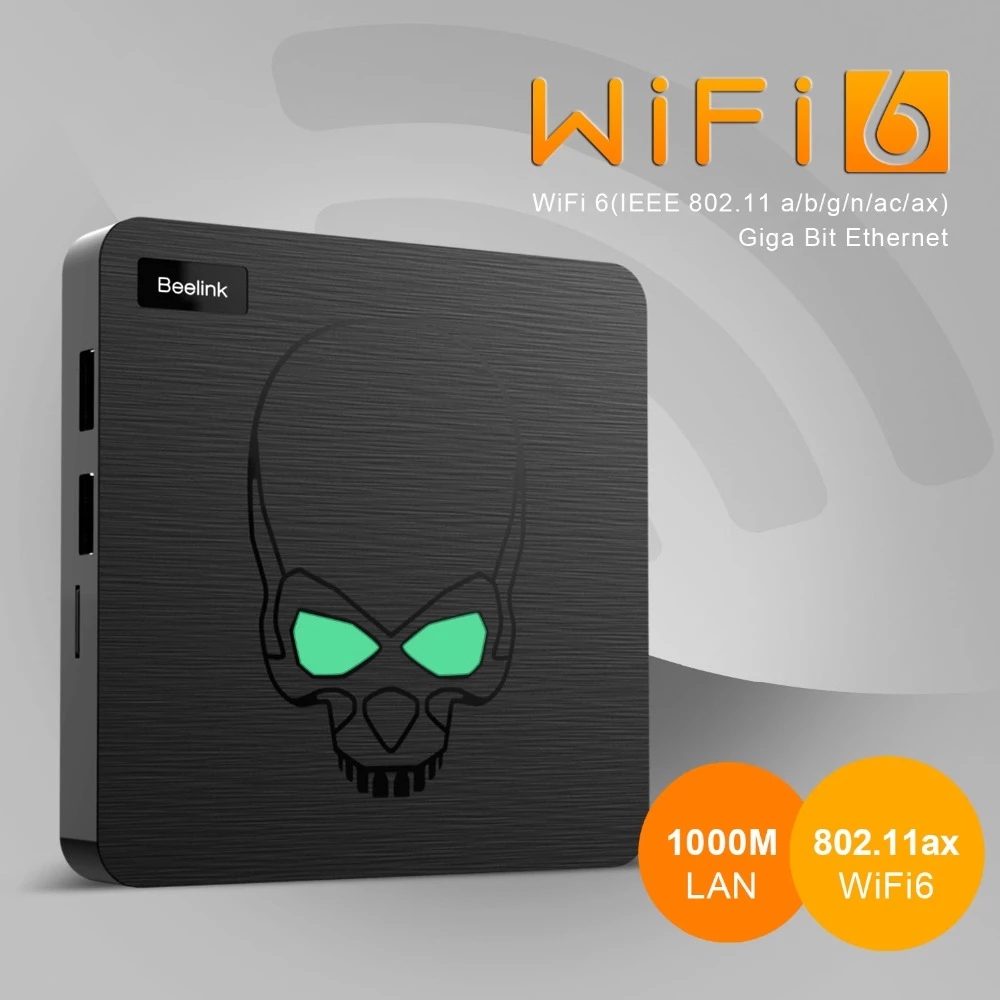 Beelink GT King WiFi 6 TV BOX Android 90 Amlogic S922X Quad Core 4GB RAM 64GB BT 41 1000M LAN USB30 SET TOP BOX