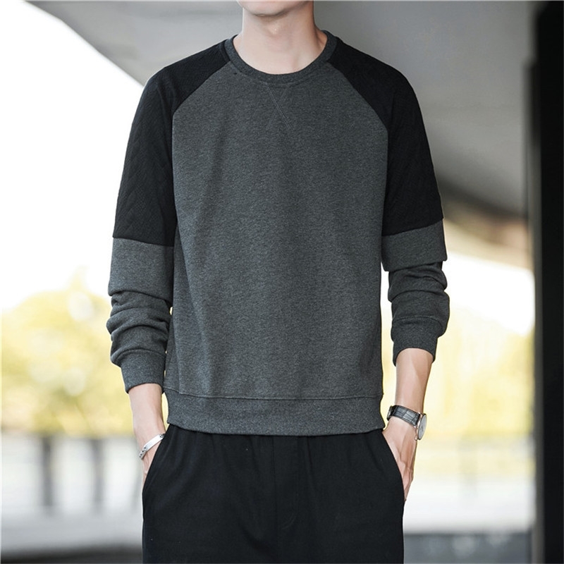 2021 new cotton sweater men's large round neck casual bottoming Top Long Sleeve T-Shirt autumn clothes men, Black
2021 new cotton sweater men's large round neck casual bottoming Top Long Sleeve T-Shirt autumn clothes men, Black
