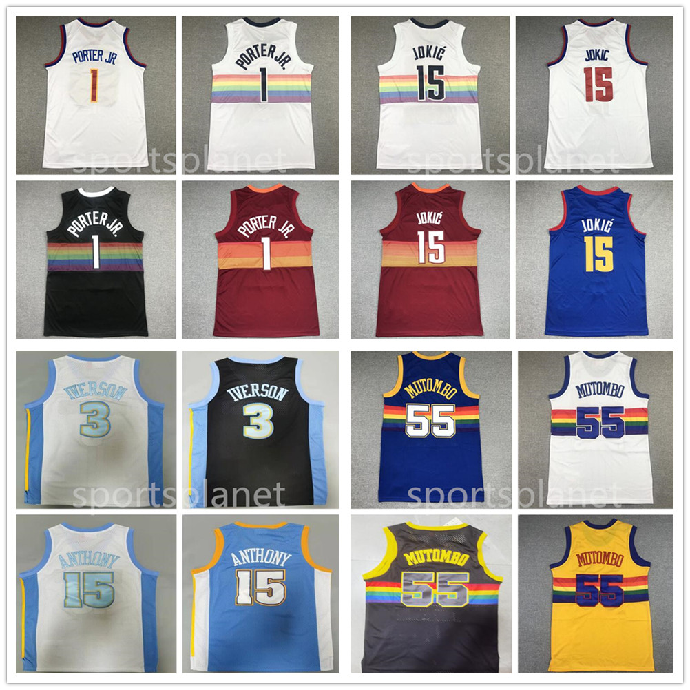 2021 2022 Men Stitch Basketball 75th City Jokic Jamal 27 Murray Nikola Michael 1 Porter Jr. Dikembe 55 Mutombo Allen 3 Iverson 15 Carmelo Anthony Embroider Shirt, Yellow
2021 2022 Men Stitch Basketball 75th City Jokic Jamal 27 Murray Nikola Michael 1 Porter Jr. Dikembe 55 Mutombo Allen 3 Iverson 15 Carmelo Anthony Embroider Shirt, Yellow