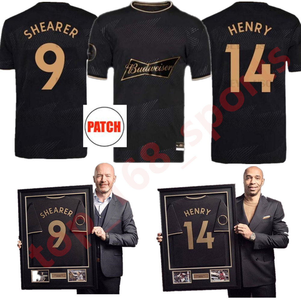 2021 2022 English HALL OF FAME Soccer Jerseys 21 22 Special Framed Commemorative Edition Black Man HENRY SHEARER MEN kit Football Shirt uniforms
2021 2022 English HALL OF FAME Soccer Jerseys 21 22 Special Framed Commemorative Edition Black Man HENRY SHEARER MEN kit Football Shirt uniforms