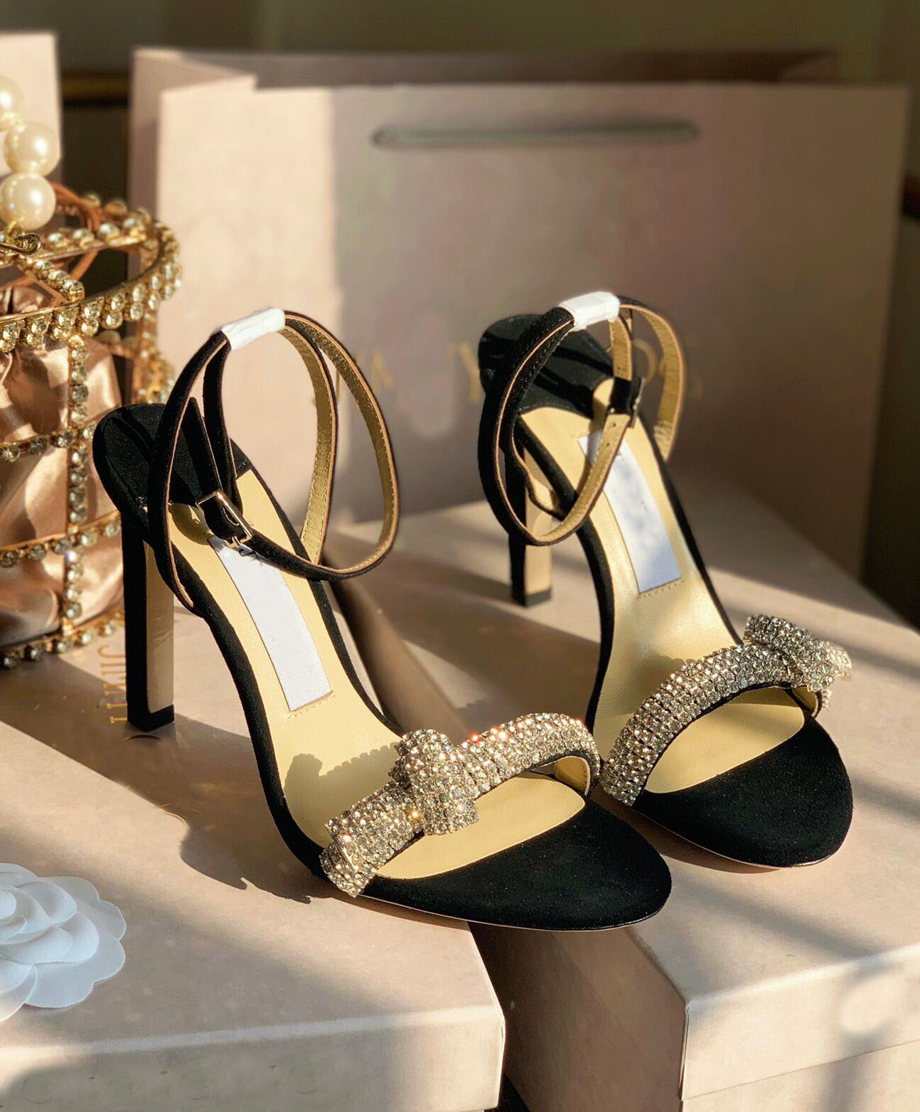 Evening Bridal Weeding Thyra Sandals Shoes Elegant Brands Women's High Heels Ankle Strap Crystal Ladies Gladiator Sandalias EU35-43.Box
Evening Bridal Weeding Thyra Sandals Shoes Elegant Brands Women's High Heels Ankle Strap Crystal Ladies Gladiator Sandalias EU35-43.Box